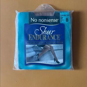 No Nonsense Sheer Endurance pantyhose: Beige Mist